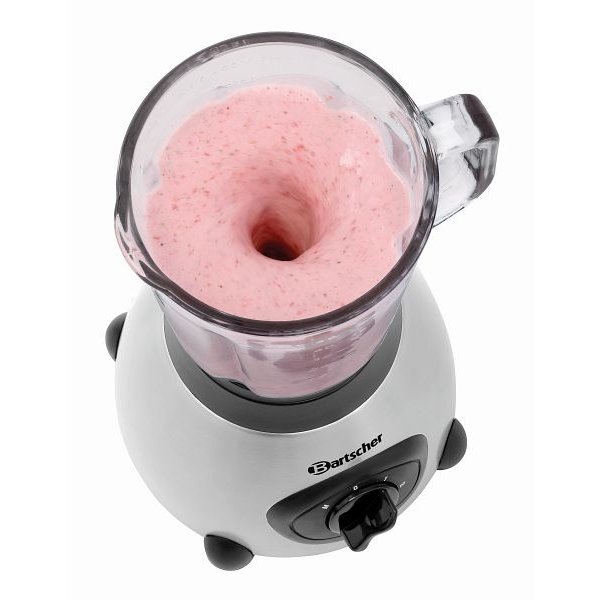 Blender | Zilver/Zwart | 1.5L | 230V | 2 Traps | 187x197x391(h)mm