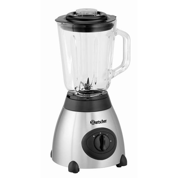 Blender | Zilver/Zwart | 1.5L | 230V | 2 Traps | 187x197x391(h)mm