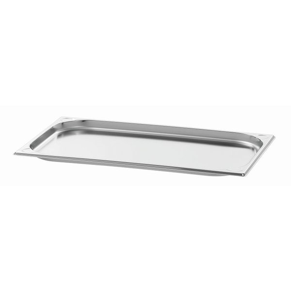 Gastronorm bak Basic Line chroomnikkelstaal | 1/1 GN | 530x325x20(h)mm