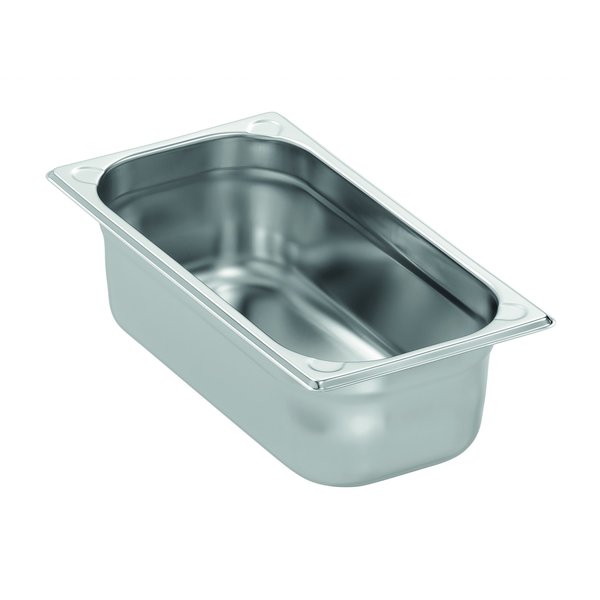 Gastronorm bak Basic Line chroomnikkelstaal | 1/3 GN | 325x176x100(h)mm
