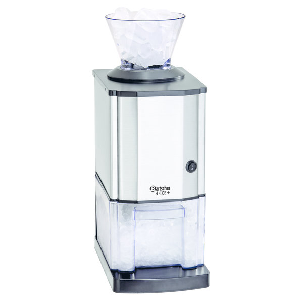 IJscrusher | 4ICE+ Zilver/Zwart | Cap. 15kg/u | 230V | 172x290x460(h)mm