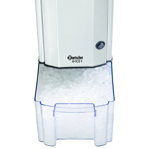 IJscrusher | 4ICE+ Zilver/Zwart | Cap. 15kg/u | 230V | 172x290x460(h)mm