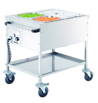 Bartscher Voedseltransportwagen elektrisch DV | 2x 1/1 GN | 1 kW/h | 650x820x855(h)mm Bartscher Voedseltransportwagen elektrisch DV | 2x 1/1 GN | 1 kW/h | 650x820x855(h)mm