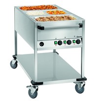 Bartscher Voedseltransportwagen WB3110 | 3x 1/1 GN | 2,1 kW/h | 655x1300x910(h)mm Bartscher Voedseltransportwagen WB3110 | 3x 1/1 GN | 2,1 kW/h | 655x1300x910(h)mm