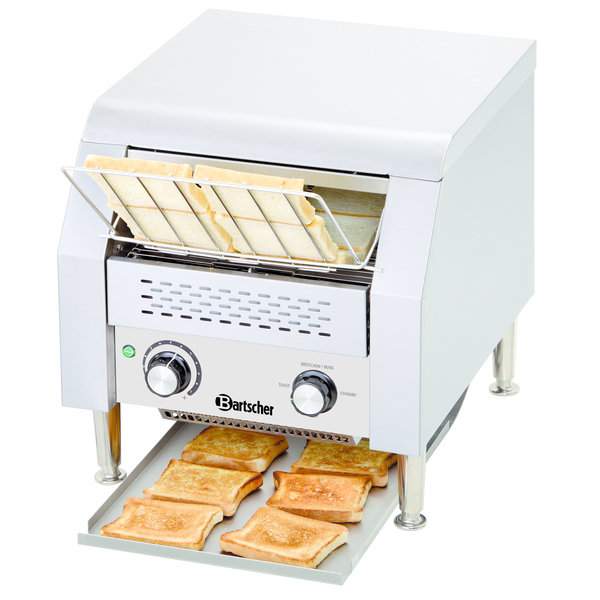Doorlooptoaster | RVS | 2.24kW | Cap. 150 Sneden/uur | 370x420x390(h)mm