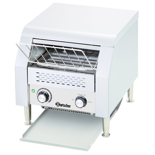 Doorlooptoaster | RVS | 2.24kW | Cap. 150 Sneden/uur | 370x420x390(h)mm