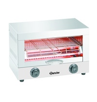 Bartscher Toaster - Gratineeroven | 1,7 kW/h | 1 etage | 400x370x285(h)mm Bartscher Toaster - Gratineeroven | 1,7 kW/h | 1 etage | 400x370x285(h)mm