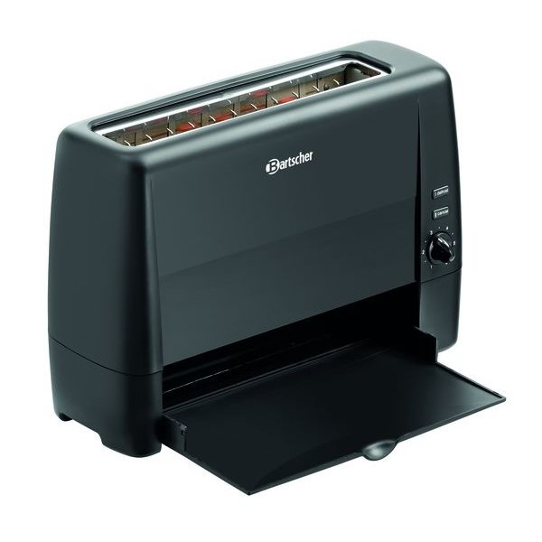 Toaster | TS20Sli | Zwart | 1.3kW | 1 Sleuf | 405x152x268(h)mm