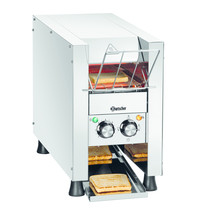 Bartscher Doorlooptoaster Mini-XS | 1 kW/h | Cap 90 sneden per uur | 235x655x395(h)mm Bartscher Doorlooptoaster Mini-XS | 1 kW/h | Cap 90 sneden per uur | 235x655x395(h)mm