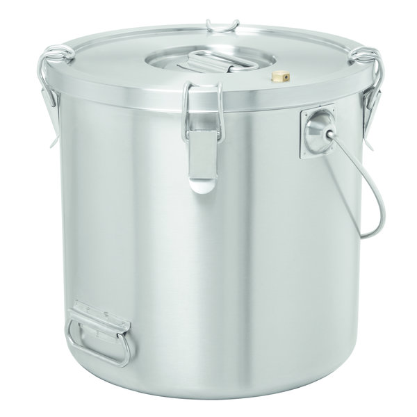Thermo transportcontainer CNS 20L | Koude of warme spijzen | 343x343x345(h)mm
