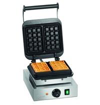 Bartscher Wafelijzer | 1BW160-101 | Enkel | 2.2kW | Wafelgrootte 160x100x32(h)mm | 285x470x245(h)mm