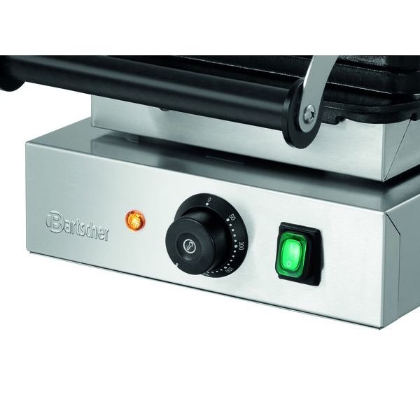 Wafelijzer | 1BW160-101 | Enkel | 2.2kW | Wafelgrootte 160x100x32(h)mm | 285x470x245(h)mm