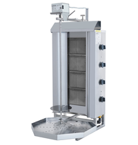 Vulqan Dönergrill | Gas (4 Branders) | Max. 50 kg | 545x640x1142(h)mm Vulqan Dönergrill | Gas (4 Branders) | Max. 50 kg | 545x640x1142(h)mm