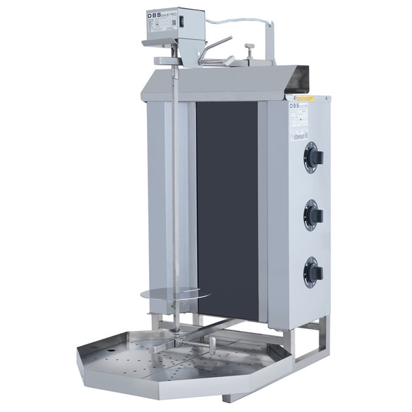 Donergrill | Elektrisch | 3 Elementen (Glaskeramisch) | Max. 30 kg | 545x691x982(h)mm