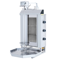 Vulqan Dönergrill | Gas (3 Branders) | Max. 30 kg | 545x640x982(h)mm Vulqan Dönergrill | Gas (3 Branders) | Max. 30 kg | 545x640x982(h)mm