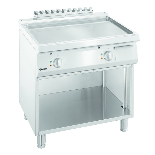 Bakplaat/Grillplaat | 700 B800 | Bakplaat Glad (b)720x(d)445mm | 10kW | 800x700x850(h)mm