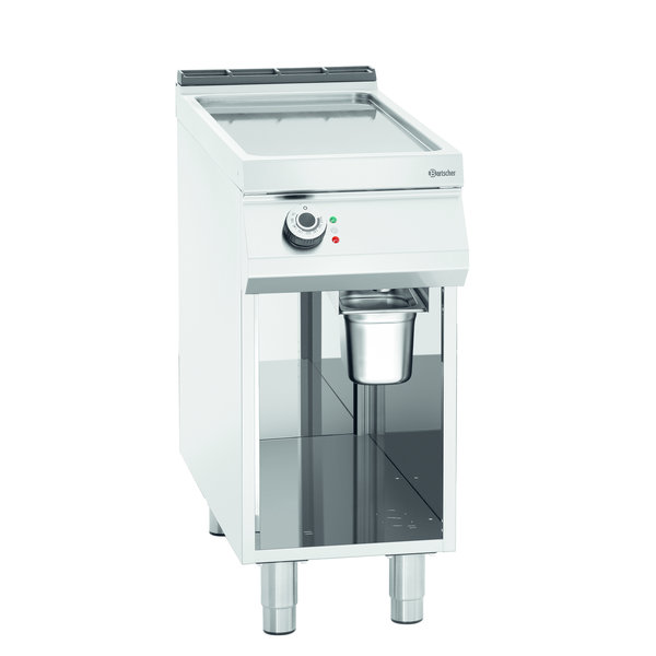 Bakplaat/Grillplaat 900 | Bakplaat Glad (b)355x(d)760mm | 7.5kW | 400x900x900(h)mm