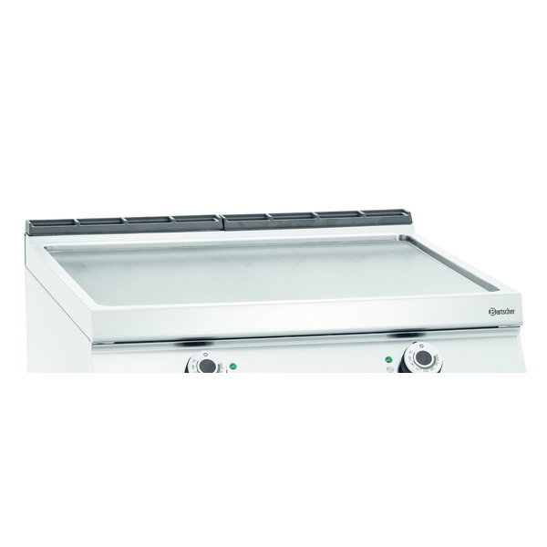 Bakplaat/Grillplaat | Bakplaat Glad (b)755x(d)760mm | 15kW | 800x900x900(h)mm