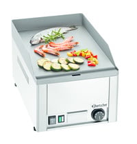 Bartscher Bakplaat/Grillplaat | GDP 320E-G | Bakplaat Glad (b)320x(d)480mm | 3kW | 325x580x310(h)mm 