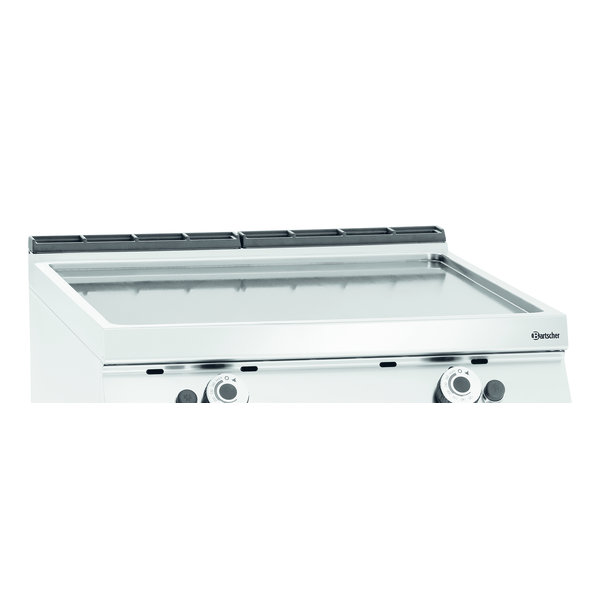 Bakplaat/Grillplaat | Bakplaat Glad (b)755x(d)760mm | 18kW | 800x900x900(h)mm