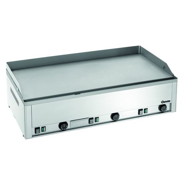 Bakplaat/Grillpplaat | GDP 980E-G | Bakplaat Glad (b)980x(d)480mm | 9kW | 990x580x310(h)mm