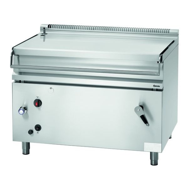 Braadpan | Kantelbaar | Gas | G120 LHK | 100L | 30kW | 1200x900x900(h)mm