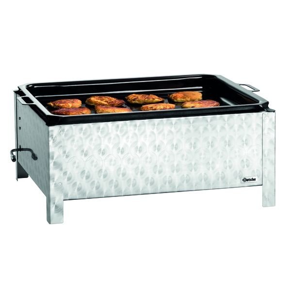 Braadgrill | Gas | TB1000PF | 3 Pits | 10kW | 705x560x275(h)mm