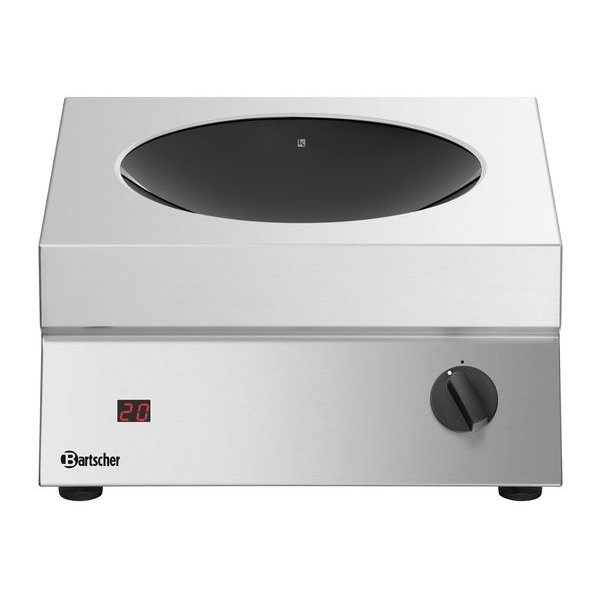 Inductiewok | Elektrisch | 70/293 | 1 Brander | 7kW | 400x455x180(h)mm