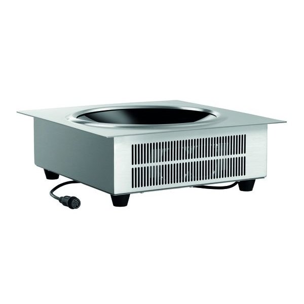 Inductiewok | Inbouw | Elektrisch | IW35-EB | 1 Brander | 3.5kW | 370x390x135(h)mm