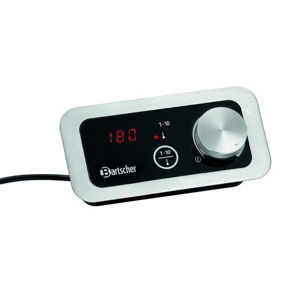 Inductiewok | Inbouw | Elektrisch | IW35-EB | 1 Brander | 3.5kW | 370x390x135(h)mm