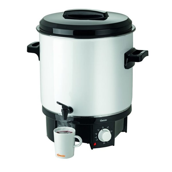 Glühweinpan/Heetwaterpan GE 28 | 21L | 1.8kW | 370x370x500(h)mm
