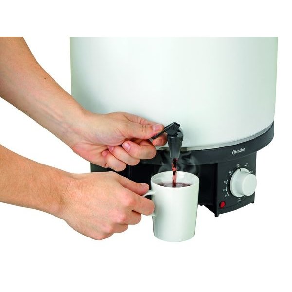 Glühweinpan/Heetwaterpan GE 28 | 21L | 1.8kW | 370x370x500(h)mm