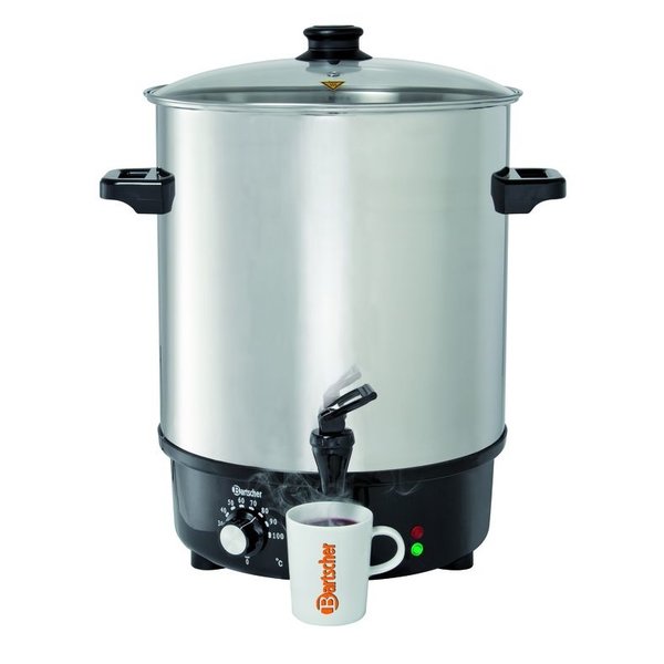 Glüwheinpan/Heetwaterpan CNS 30L | 2kW | 379x423x530(h)mm