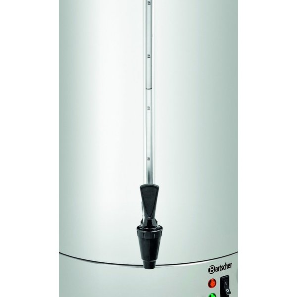 Heetwaterdispenser | Zilver/Zwart | 28L | 2.8kW | 400x385x635(h)mm