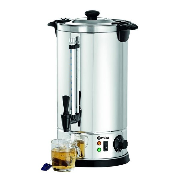 Heetwaterdispenser | Zilver/Zwart | 8.5L | 1.6kW | 225x225x470(h)mm