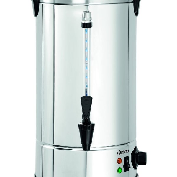 Heetwaterdispenser | Zilver/Zwart | 8.5L | 1.6kW | 225x225x470(h)mm