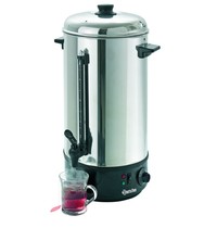 Bartscher Heetwaterdispenser zilver/zwart 10L | 2,5 kW/h | 213x213x505(h)mm Bartscher Heetwaterdispenser zilver/zwart 10L | 2,5 kW/h | 213x213x505(h)mm