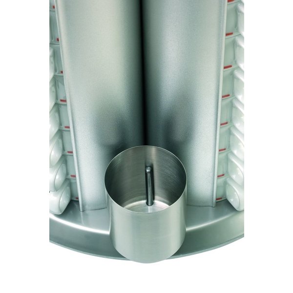 Kopjesverwarmer CNS | Cap. 48 Kopjes | 230V | 360x360x415(h)mm