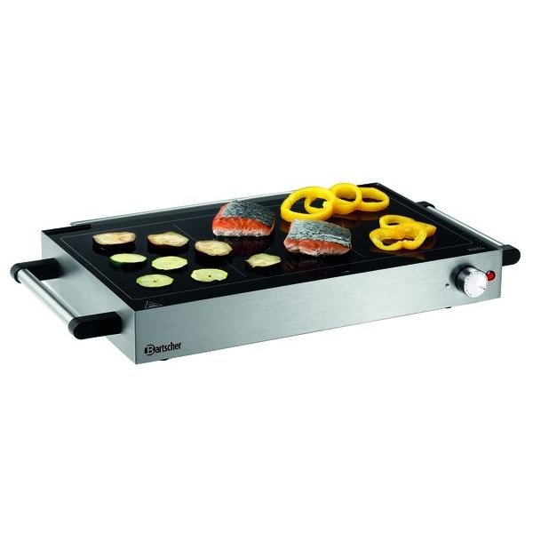 Grillplaat | Elektrisch | GP2511GN | 2.5kW | 1/1 - 2/3 - 1/3 GN | 655x415x86(h)mm