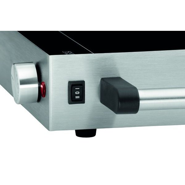 Grillplaat | Elektrisch | GP2511GN | 2.5kW | 1/1 - 2/3 - 1/3 GN | 655x415x86(h)mm