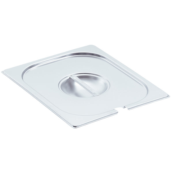 Deksel 1/2 GN met lepeluitsparing | 325x265x20(h)mm