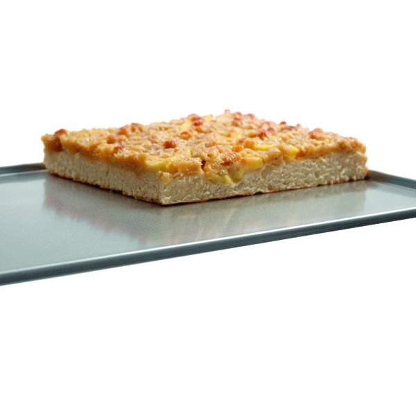 Bakplaat | Aluminium | 4-Zijdige Rand | 433x333x10(h)mm