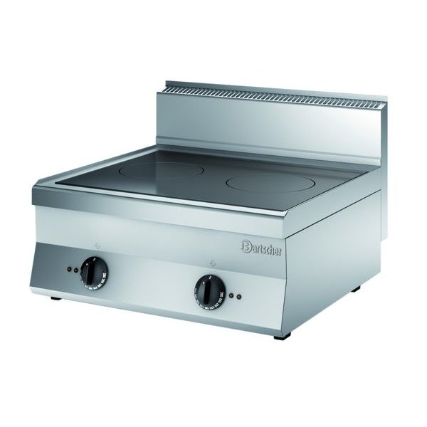 Inductiefornuis B700 | 2 Kookplaten | 2x 5kW | 700x650x295(h)mm