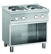 Bartscher Fornuis elektrisch 4 kookplaten | 4x 2,6 kW/h | 800x700x850(h)mm Bartscher Fornuis elektrisch 4 kookplaten | 4x 2,6 kW/h | 800x700x850(h)mm