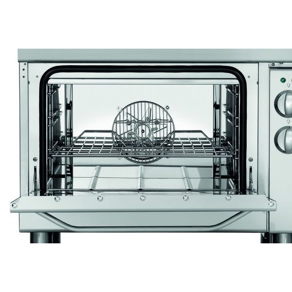 Fornuis | Elektrisch | EBO | 4 Kookplaten | 4x 2.6kW | Elektrische Oven | 1/1 GN | 58L | 3.7kW | 800x700x850(h)mm