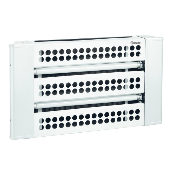 Insectenverdelger | Staalgrijs | IF-100 | 2x 15W UV-A TL Buizen | 230V | 620x90x355(h)mm