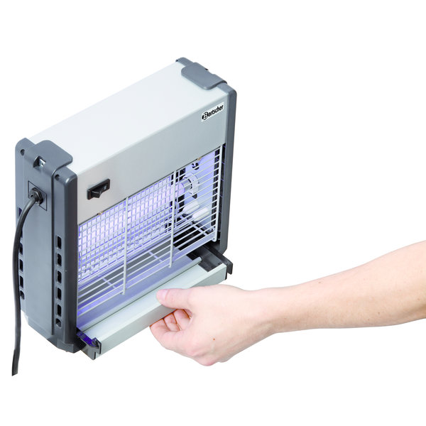 Insectenverdelger | Zilver | IV-22 | 2x 6W UV-A TL Buizen | 230V | 265x95x265(h)mm