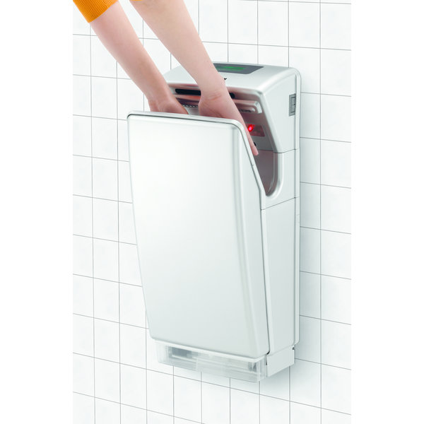Handendroger | Zilver/Grijs Jet 1800 | 1.8kW | Cap. 47L/sec | 295x240x650(h)mm