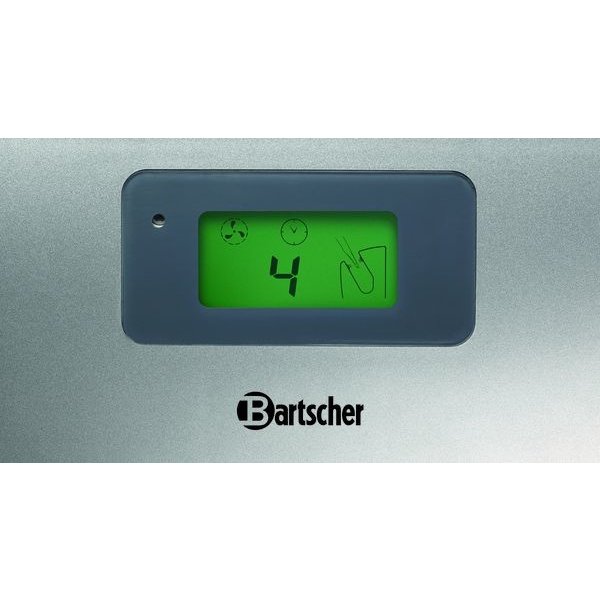 Handendroger | Zilver/Grijs Jet 1800 | 1.8kW | Cap. 47L/sec | 295x240x650(h)mm