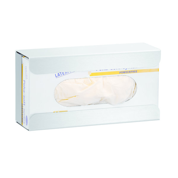 Handschoendispenser RVS K10 | Inschuiven van de verpakking | 130x80x251(h)mm